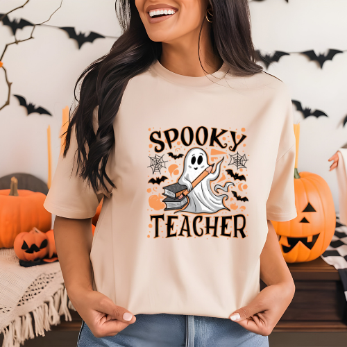 Spooky Teacher Halloween Apparel