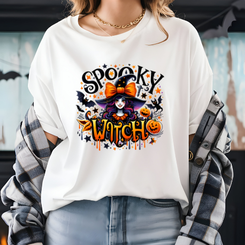 Spooky Witch Halloween Apparel