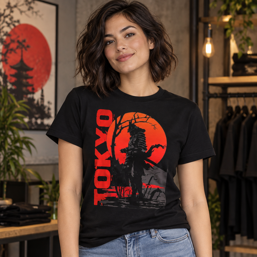 Tokyo Samurai Graphic Apparel – T-Shirt, Crewneck & Hoodie