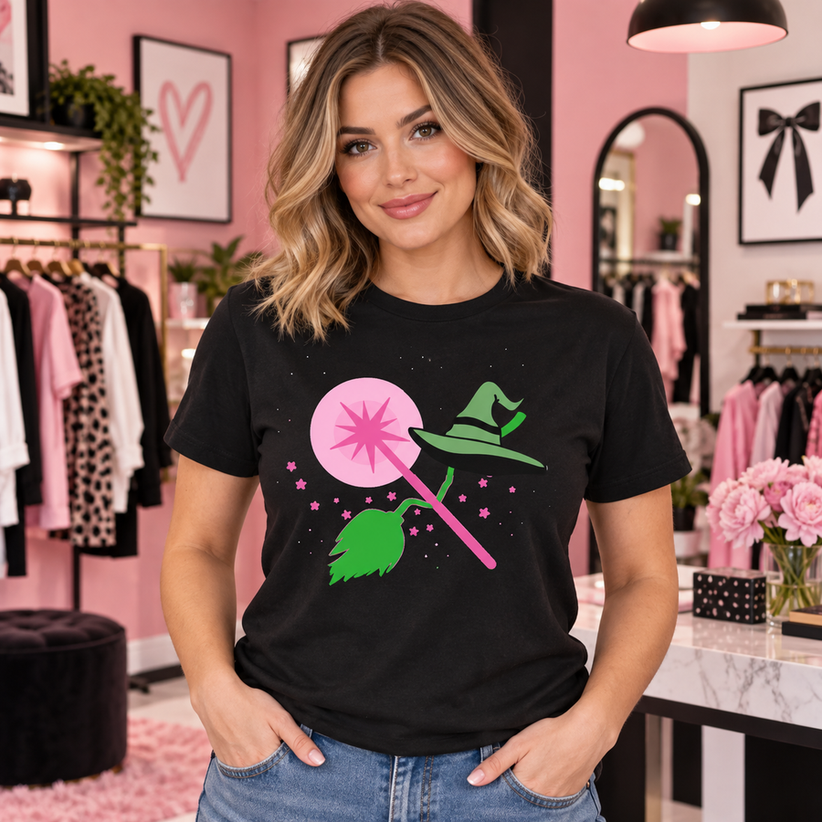 Pink Wand & Witch Essentials – Apparel